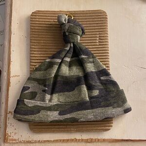 Mud Pie Camo Cap Newborn Up To 7lbs NWT